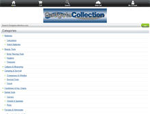 Tablet Screenshot of gadgetscollection.com